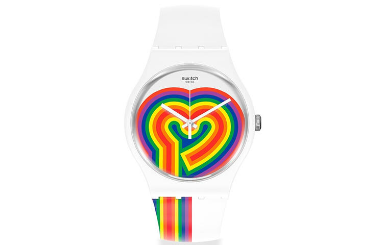 SWATCH SWATCH Unisex 41mm White Watch SUOW171