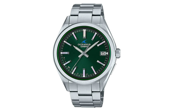 CASIO CASIO Men OCEANUS Green Watch OCW-T200S-3AJF