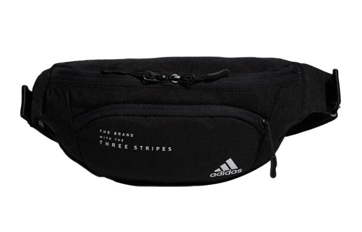 Adidas Adidas Polyester Shoulder Bag, Crossbody Bag, Fanny Pack Regular Unisex Black