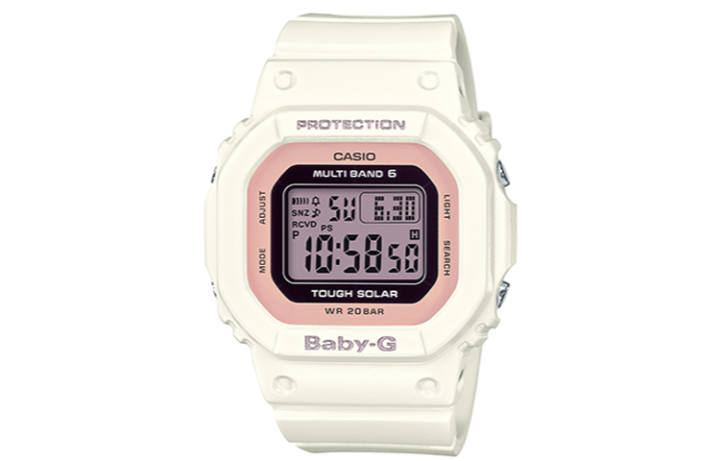 CASIO CASIO Women's BABY-G White Watch BGD-5000U-7DPR