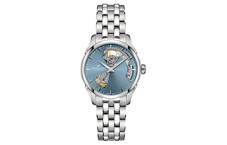 Hamilton HAMILTON Classic Jazz Collection Automatic Mechanical Movement Women's Watch 36mm Blue Dial