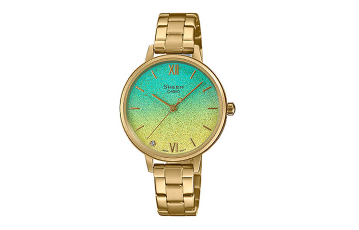CASIO CASIO Women's SHEEN Yellow Watch