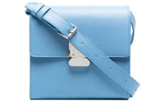1017 ALYX 9SM Calfskin Shoulder Bag, Crossbody Bag Women's Blue
