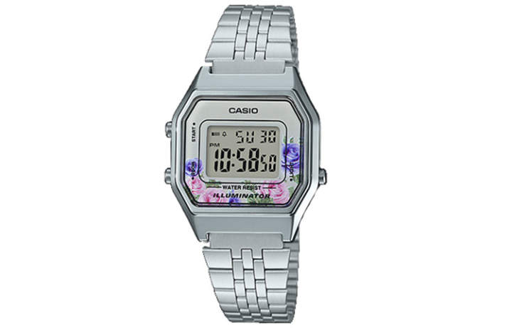 CASIO CASIO Women's YOUTH Silver Watch LA680WA-4C
