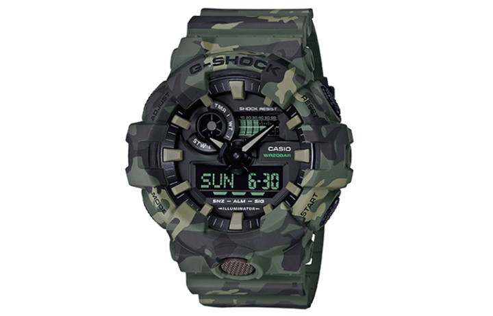 CASIO CASIO YOUTH Collection Quartz Movement Resin Strap Watch Men's Watches Black Dial