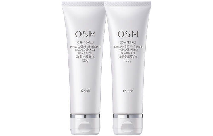 OSM Pearl White Purifying And Brightening Foam Facial Cleansing Milk