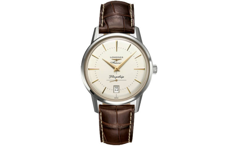 LONGINES Classic Vintage Automatic Mechanical Movement Men's Watches Watch 38.5mm Silver Dial