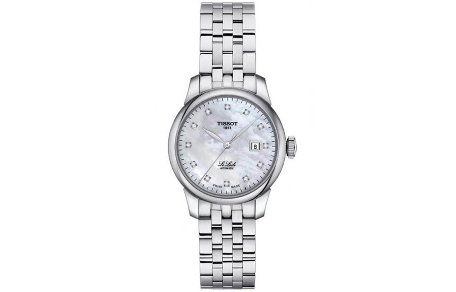 TISSOT Le Locle Collection Mechanical Movement Women's Watch 29mm Silver Dial Stainless Steel Case
