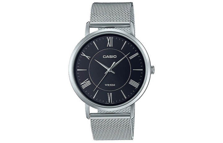 CASIO CASIO Men Standard Series Black Watch MTP-B110M-1AV