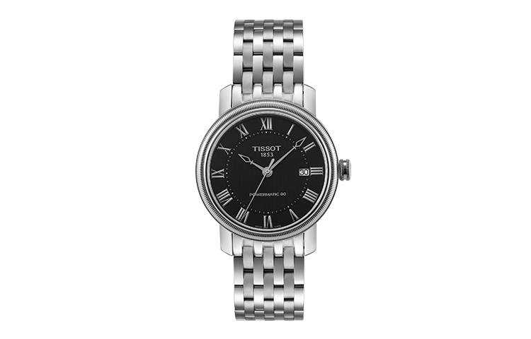 TISSOT Harbor Collection Automatic Mechanical Movement 50m Waterproof Men's Watches Watch 40mm Black Dial