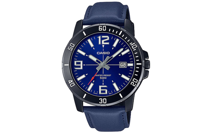 CASIO CASIO Men Standard Series Blue Watch MTP-VD01BL-2BV