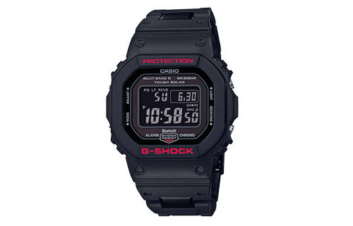 G-SHOCK G SHOCK Quartz Movement Resin Stainless Steel Strap Watch Men's Watches Black Dial