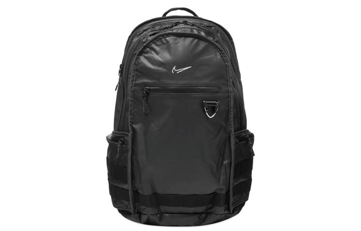Nike Nike Nylon With Polyester Backpack Unisex Pure Black
