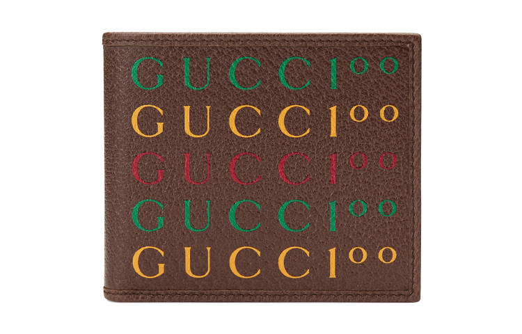 GUCCI GUCCI Leather Wallet Men's Brown