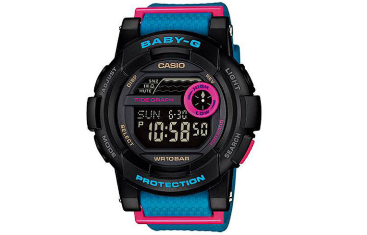 CASIO CASIO BABY G Quartz Movement Resin Strap Watch Women's Watch Black Dial
