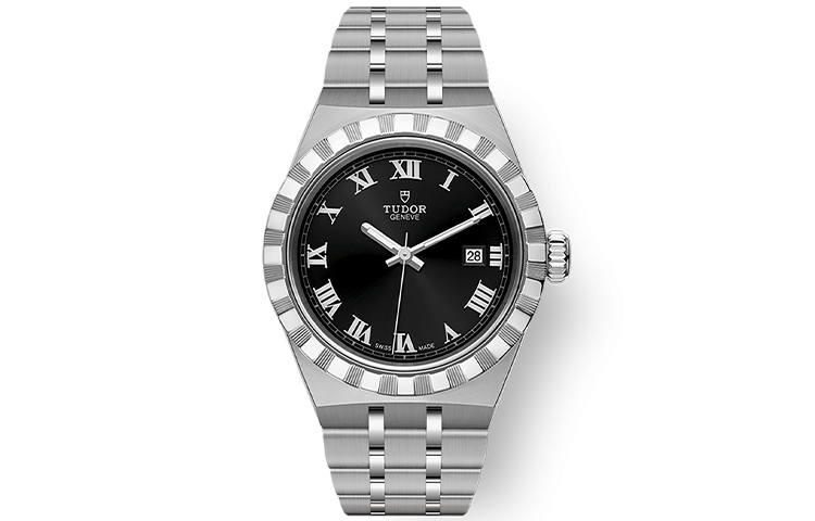TUDOR Royal Collection Automatic Mechanical Movement Women's Watch 28mm Black Dial Steel Watch Case