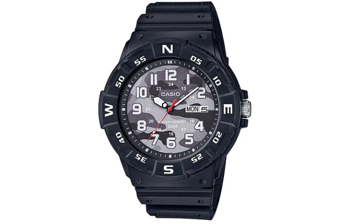 CASIO CASIO Men Liquid Crystal/Analog Dual Display Series Gray Watch MRW-220HCM-1B