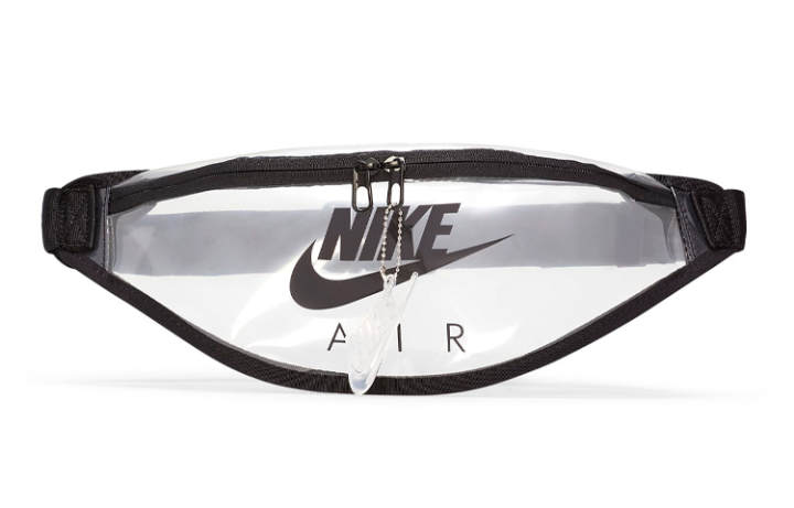 Nike Nike Heritage Polyurethane Sling Bag, Fanny Pack Regular Unisex Transparent