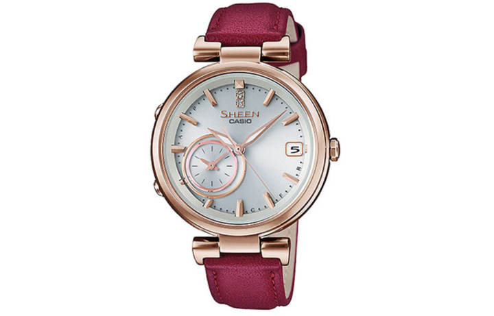 CASIO CASIO Women's SHEEN White Watch SHB-100CGL-7A