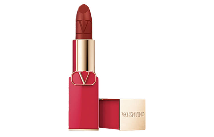 Valentino Classic Red Tube Lipsticks Velvet Complexion Glossy Lip Shiny 3.4g