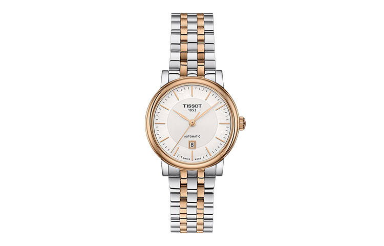 TISSOT Kason Zen I Collection Automatic Mechanical Movement 50m Waterproof Women's Watch 30mm Silver Dial