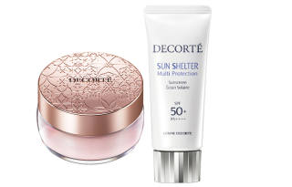 DECORTE Heartfelt Radiance Silk Soft Pink Set