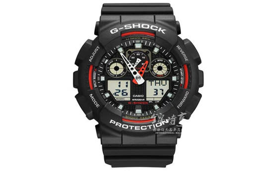 CASIO CASIO Men Black Watch GA-100-1A4
