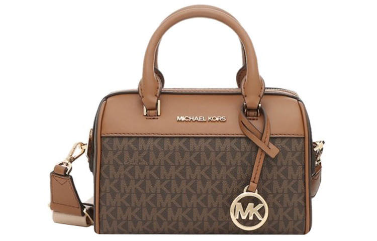 MICHAEL KORS Jet Set Travel PVC Handbag Regular Women's Brown
