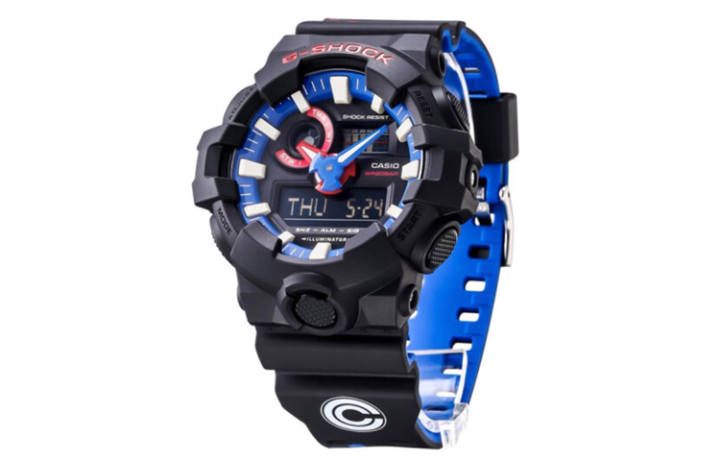 CASIO CASIO Men Liquid Crystal/Analog Dual Display Series Blue Watch GA-700LT-1A