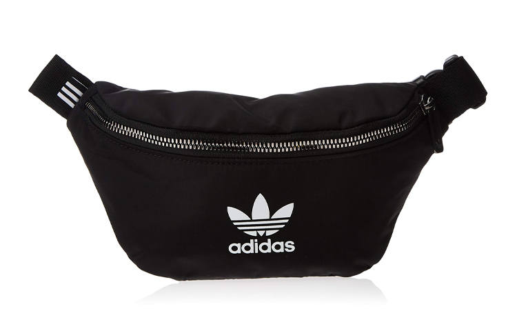 Adidas Originals Polyester Sling Bag, Shoulder Bag, Crossbody Bag, Fanny Pack Regular Unisex Black