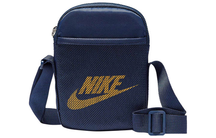 Nike Nike Heritage Polyester Shoulder Bag, Crossbody Bag Regular Unisex Navy Blue
