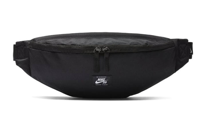 Nike Nike Sports Polyester Sling Bag, Fanny Pack Medium Unisex Black