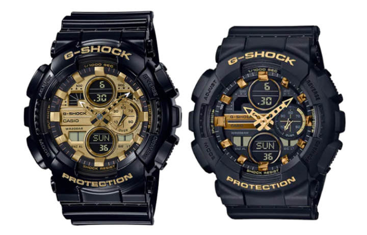 CASIO CASIO Unisex Pair Table Series Black Watch