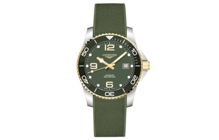 LONGINES Comcast Diving Collection Automatic Mechanical Movement Men's Watches Watch 41mm Green Dial