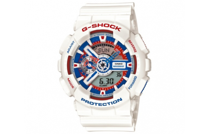 CASIO CASIO Men G-SHOCK Blue Watch GA-110TR-7A