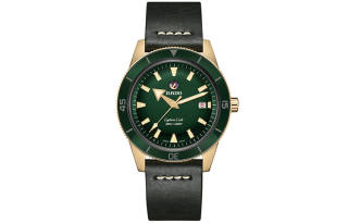 RADO Captain Cook Collection Automatic Mechanical Movement Men's Watches Watch 42mm Green Dial