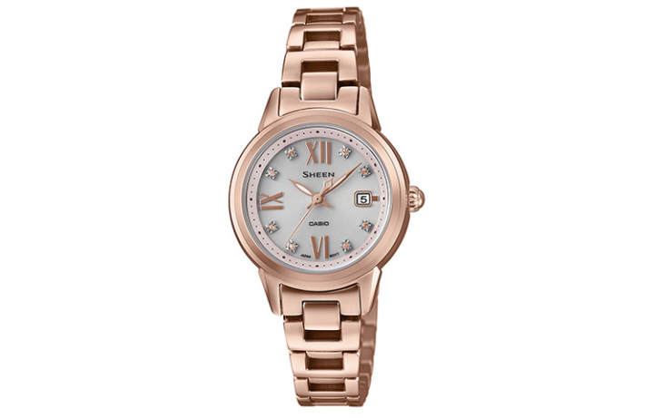 CASIO CASIO Women's SHEEN White Watch SHE-4522CG-4A