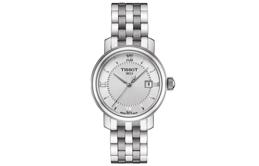 TISSOT Harbor Collection Quartz Movement Women's Watch 29mm Silver Dial Stainless Steel Case