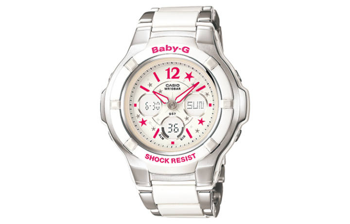 CASIO CASIO Women's BABY-G White Watch BGA-120C-7B2D