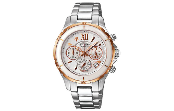 CASIO CASIO Women's SHEEN 33mm White Watch