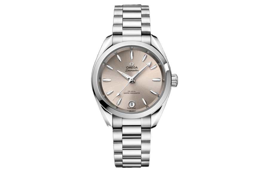 OMEGA Seahorse Collection AQUA TERRA 150m Automatic Mechanical Movement Women's Watch 34mm Gray Dial