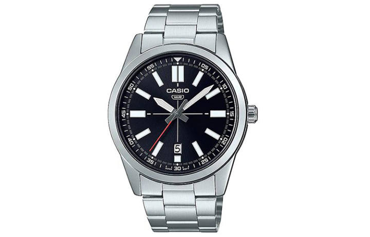 CASIO CASIO Men Standard Series Black Watch MTP-VD02D-1E
