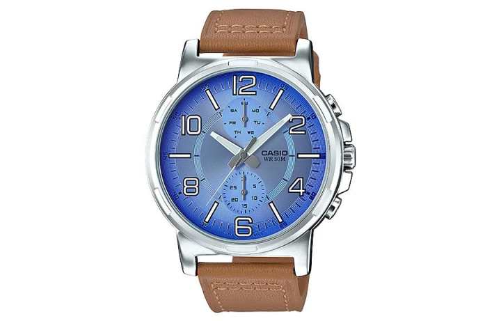 CASIO CASIO Men Standard Series Blue Watch MTP-E313L-2B2