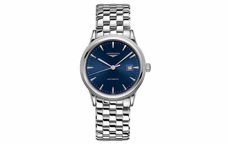 LONGINES Military Flag Collection Automatic Mechanical Movement 30m Waterproof Men's Watches Watch 40 Blue Dial