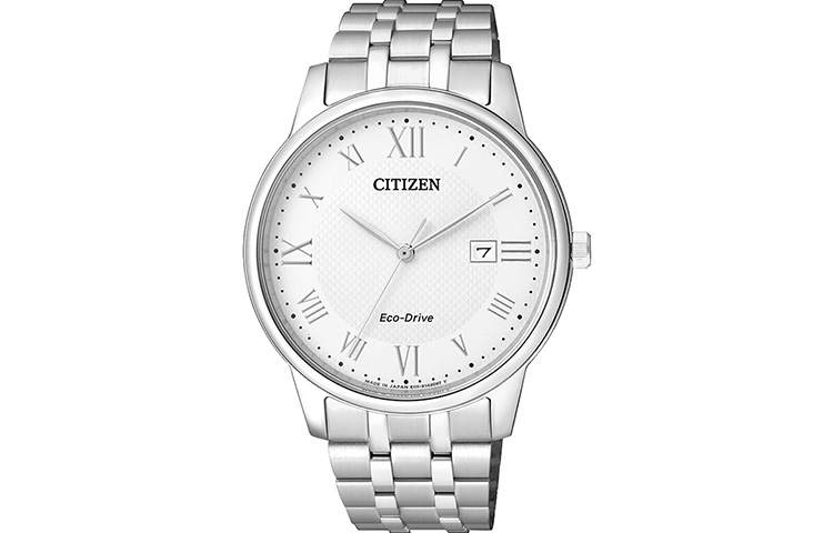 CITIZEN Ecology Drive Collection Light Powered Quartz Movement Watch Men's Watches White Dial
