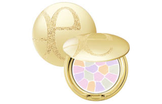 Elégance E Big Cake Portable Pack Happy Honey Powders Natural No Transfer Correcting Skin Tone Setting 8. 8G Cosmetics