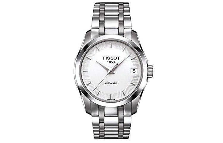 TISSOT Kutu Collection Automatic Mechanical Movement Women's Watch 32mm White Dial