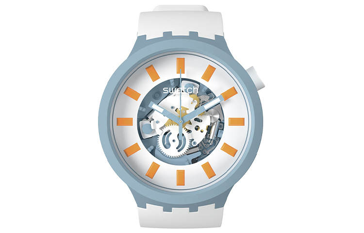 SWATCH SWATCH Men 47mm White Watch SB03N101