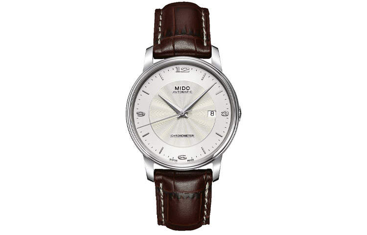 MIDO Baroncelli Collection Automatic Mechanical Movement Men's Watches Watch 39mm White Dial