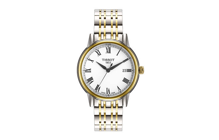 TISSOT Kason Zen I Collection Quartz Movement 30m Waterproof Men's Watches Watch 40mm White Dial